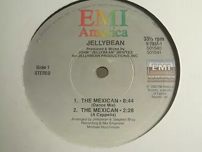 John Jellybean Benitez The Mexican 12  Orig '84 Emi V-7831 Hip Hop Electro Funk • $9.99
