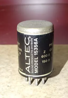 Vintage Altec 15356A Phono Mic Tube Line Input Transformer • $60