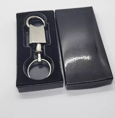 Genuine Mercedes-Benz Key Ring Fob Double Ring BRAND NEW FREE SHIPPING • $12.50