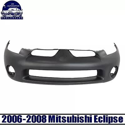 New Front Bumper Cover Primed Replacement For 2006-2008 Mitsubishi Eclipse • $130.19