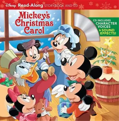 Mickey's Christmas Carol ReadAlong Storybook And CD (Paperback) • $17.51
