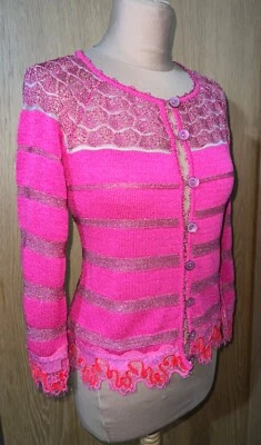 £39.99 • Buy Exquisite  Christian Lacroix  Bazar Cardigan 🍒ex Condition
