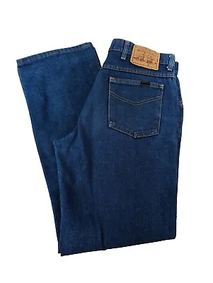 Men's Vintage Sears Genuine Roebucks Denim Jeans Size 34 X 32 Made In USA • $27.99