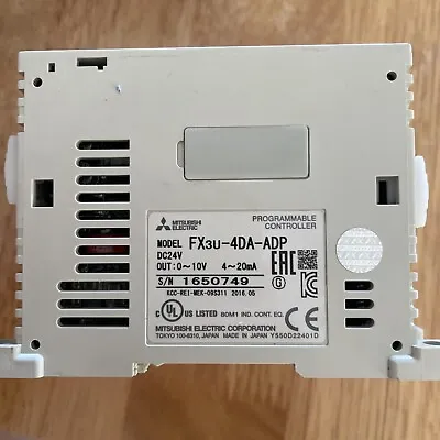 Mitsubishi FX3U-4DA-ADP • £95