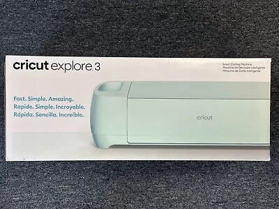 Cricut Explore 3 - Smart Cutting Machine With Easy Printables Sensor • $229