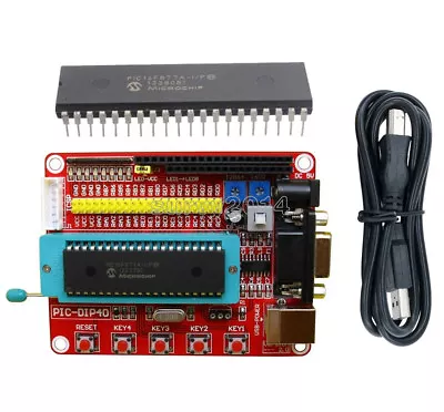 PIC16F877A PIC Minimum System Development Board JTAG ICSP Program Emulator • $14.98