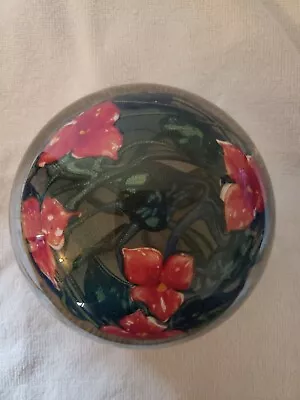 1976 Charles Lotton Multi-Flora Very Rare Magnum Crystal Paperweight  #6/150 • $549
