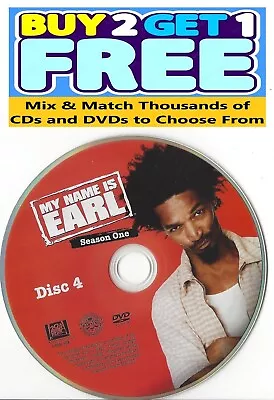 My Name Is Earl (DVD) First Season 1 Disc 4 Replacement Disc U.S. Issue! • $4.99