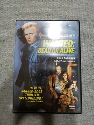 🔥Wanted: Dead Or Alive - Rutger Hauer Gene Simmons (2001 Anchor Bay DVD)🔥 RARE • $39.99