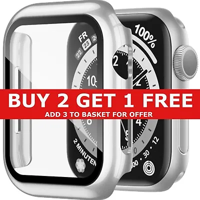 For Apple Watch Case Series 4/5/6/7/8/9 Ultra Screen Protector Protective Cover • £4.45
