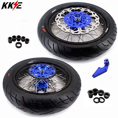 KKE 3.5/4.25 Supermoto Motard Tires Wheels Fit Yamaha YZ125/250 YZ250F/450F 2023 • $879