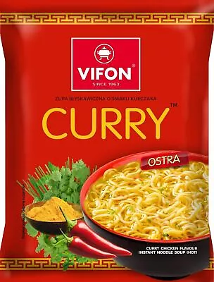 Vifon Curry Instant Chicken Noodles 70g - 24 Pack • £13.13