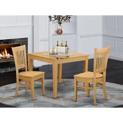 3pcs Small Kitchen Table Set - Small Kitchen Table And 2 Dining Chairs • $326.06