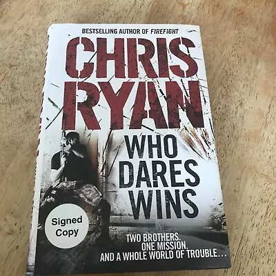 £9.99 • Buy Chris Ryan Who Dates Wins Signed Copy