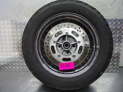 577 A Kawasaki Vulcan Vn900 Vn 900 Classic 2007 Oem  Rear  Wheel • $224.95