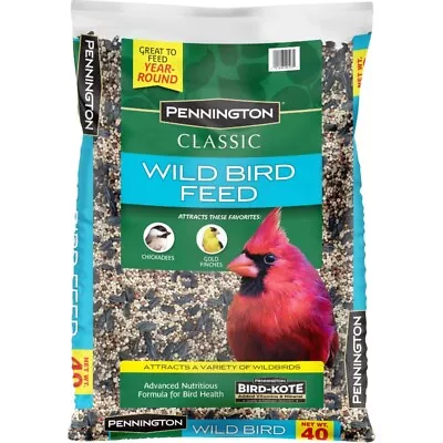 Classic Dry Wild Bird Feed And Seed 40 Lb. Bag 1 Pack • $22.40