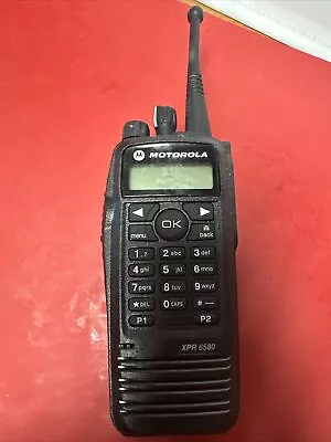 Motorola MOTOTRBO XPR6580  800/900 Two Way Radio With Battery • $74