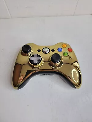 Gold Limited Edition Star Wars C3PO Microsoft Xbox 360 Controller Tested Working • $29.99