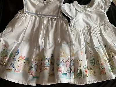 BABY GIRLS DESIGNER DRESSES Age 9-12 Months Perfect Condition.7 ITEMS • £10