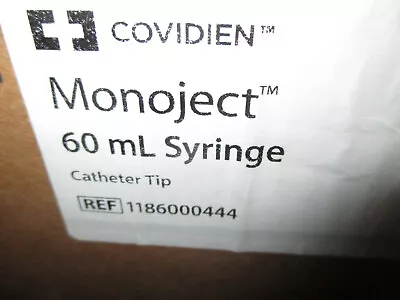 Lot Of 5 New Disposable Dose Syringe 60 Cc Ml Non-Sterile Monoject Catheter Tip • $12.99