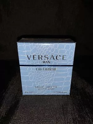 Versace Man Eau Fraiche 1.7oz Men's Eau De Toilette Authentic & Sealed • $30