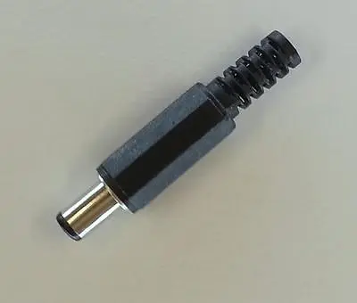 DC Power Plug 2.1 X 5.5mm Jack Connector Male 9mm - Pk Of 20 • £4.99