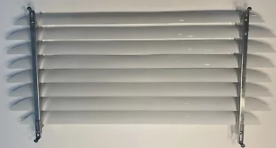 VW Volkswagen Beetle Bug Rear Window Venetian Blinds Fixed Slats White 1965-1971 • $130