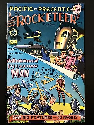 Pacific Presents Rocketeer #1 1st Print Dave Stevens Cover 1982 Fine/VF *A3 • £10.45