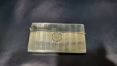 Antique 1914 Mappin & Webb Sterling Silver Card Case • $115.99