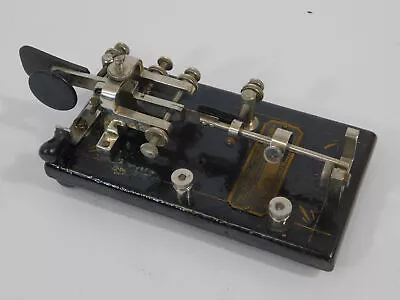 Vibroplex 3.5  Blue Racer Telegraph Key Bug (SN 67951 From 1919 Really Nice) • $480