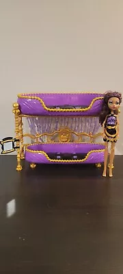 Monster High Doll And Playset.  Scaris Clawdeen Wolf And Room To Howl Bunk Bed • $42