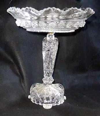 Rare Antique Davidson Angel Pedestal & Blackberry Prunt Tazza C1930 • £49