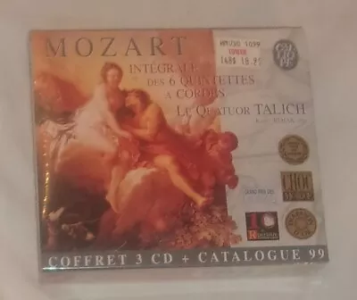 Mozart Integrale Des 6 Quintettes A Cordes 3 Cd Set New Still Sealed • $29.99