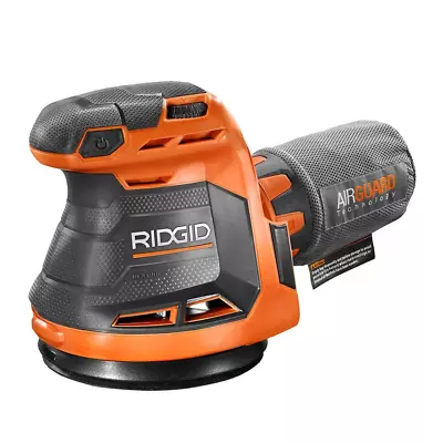 RIDGID Cordless 5 In. Random Orbit Sander Variable Speed 18-Volt Power Tool Only • $102.49