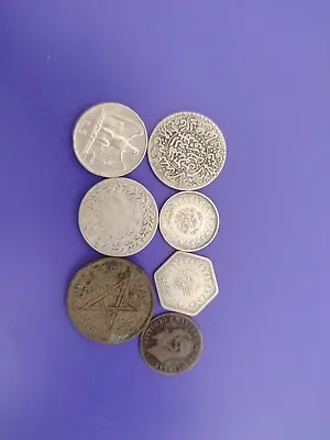 Morocco Egypte Italy  Marokko Rare Silver Coins Lot • $130
