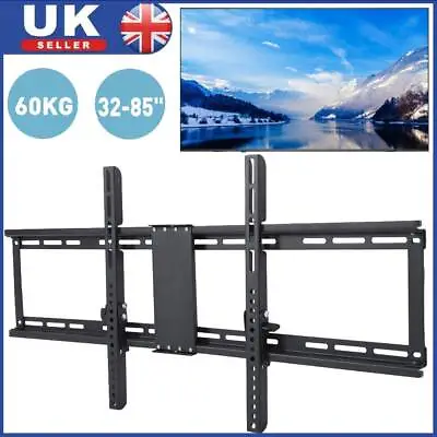 32-85 Inch Super Slim Flat Large TV Wall Mount Bracket Stand For Plasma LED LCD • £19.89