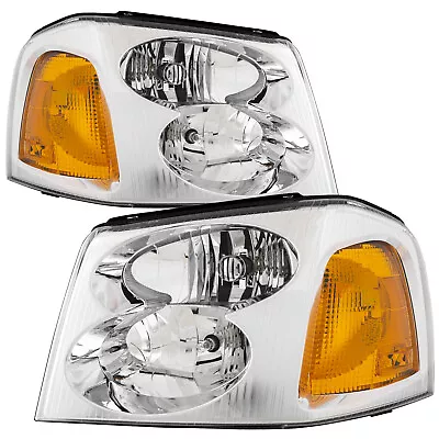 Headlights CAPA Left Right Pair For GMC Envoy 02-09/XL 02-06/XUV 04-05 • $128.60