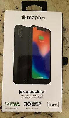 Mophie Juice Pack Air Protective Battery Case For IPhone X/XS Wireless Charging • $10.99