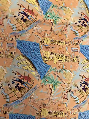 Egypt Middle Eastern Tourist Theme Print On Stretch Cotton Poplin 52  X 50  • $12.99