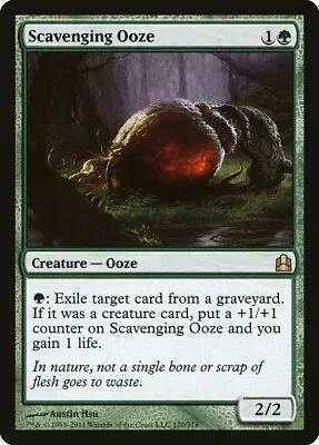 Scavenging Ooze 1x  MtG Commander 2011 CMD PLAYED • $1.75