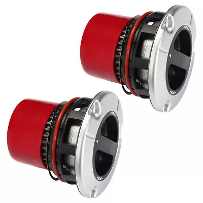 2 PCS Front Manual Locking Hub Red For 2005-2016 Ford F-250 F-350 F-450 F-550 • $53.99