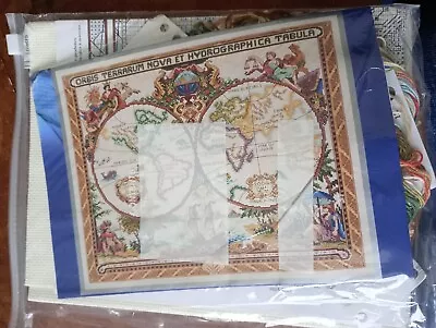 JanLynn Platinum Collection Olde World Map Cross Stitch Kit Jan Lynn • £25