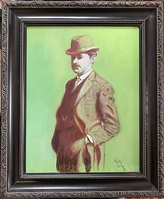 Portrait Of A Man By Earl Mayan • $310