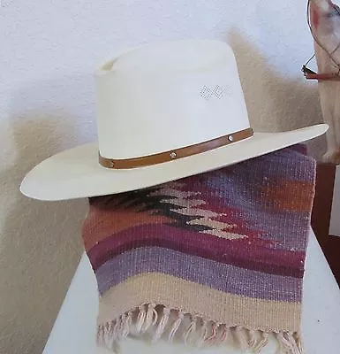 MONTE CARLO Macho Hat Cowboy Star Western Wear SLF CONFORM Mexico Dakota 56/7 • $43.61