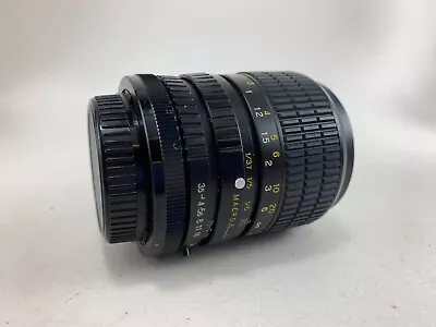 OSAWA MC CAMERA LENS 35-70 Mm 1:3.5 -4.5 MACRO 55 NO. 3715593 WITH ONE CAP • $30