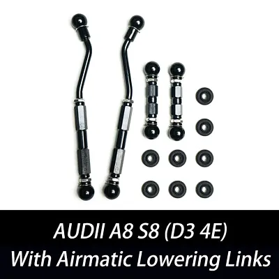 AIR SUSPENSION Adjustable Lowering Kit LINKS For AUDI A8 S8 (D3/4E)  2002-2009 • $129.99