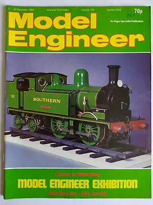 Model Engineer Magazine Volume 153 Number 3742 December 1984 • $4.96
