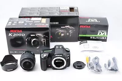 PENTAX K200D Digital SLR Camera F3.5-5.6 18-55mm From Japan 2796R467 *Near Mint* • $434.84