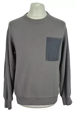 £29.95 • Buy J W ANDERSON Grey Crewneck Jumper Size S Mens Pullover Outdoors Outerwear
