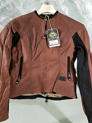 Roland Sands Designs Brown Jett Ladies Jacket Medium 0801-1237-4853 • $203.80